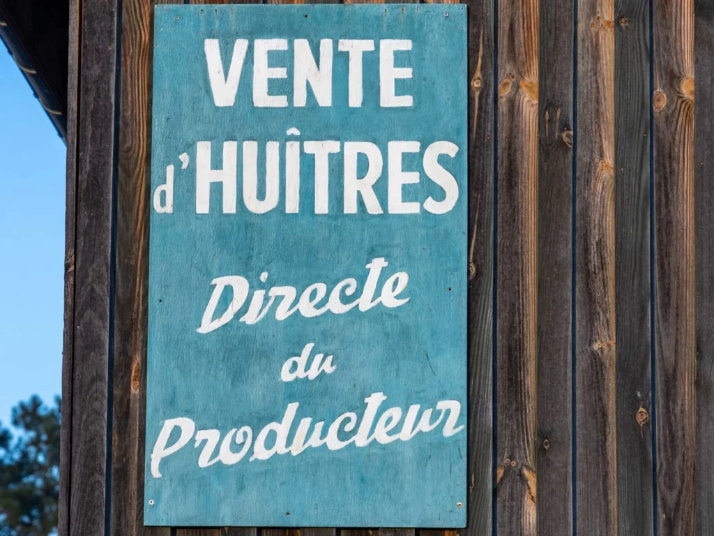 Vente d'huitres 17